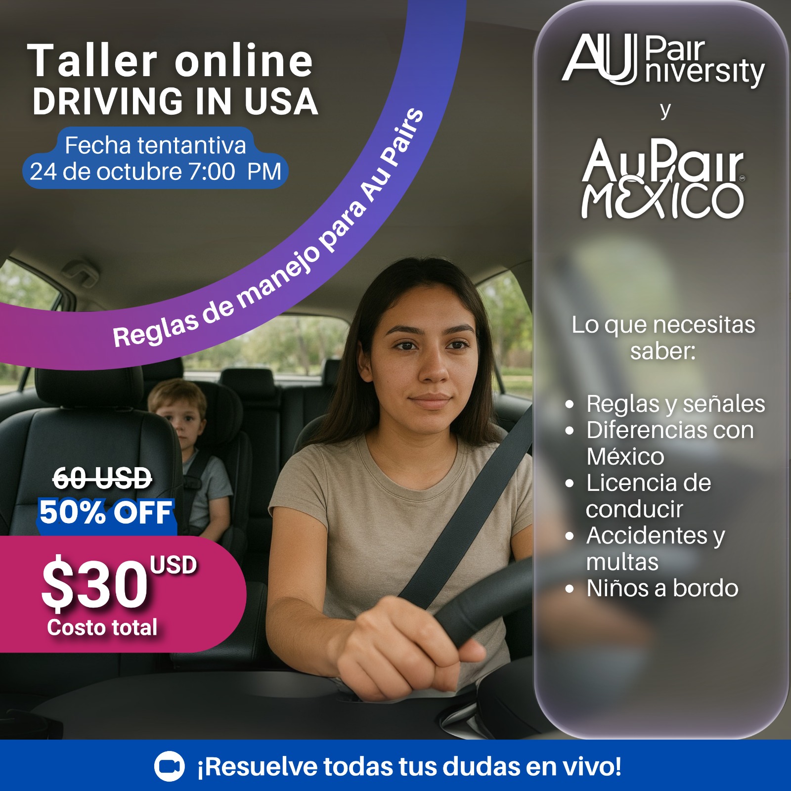 Promocional Driving in USA